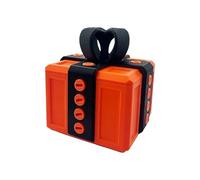 El regalo molesto, la caja de bromas: un divertido reto con dedos medios, ideas de regalos graciosos, estuche de regalo novedoso impreso en 3D for amigos(B-e)