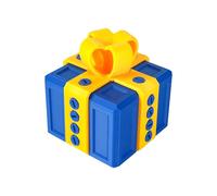 El regalo molesto, la caja de bromas: un divertido reto con dedos medios, ideas de regalos graciosos, estuche de regalo novedoso impreso en 3D for amigos(A-c)