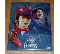 EL REGRESO DE MARY POPPINS (Mary Poppins Returns) STEELBOOK BLU-RAY NUEVO A-B-C