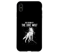 El Regreso del Lobo Dire Legendario Gian Wolf Vintage Carcasa para iPhone XS MAX
