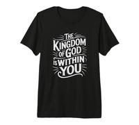 El Reino de Dios está Dentro de ti, Lucas 17:21, Biblia Vintage Camiseta Premium