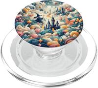 El Reino Escondido en Las Nubes PopSockets PopGrip para MagSafe