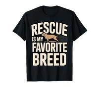 El Rescate es la adopción de mi Perro de Raza Favorita Camiseta