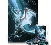 El resurgimiento de los Dragones Blancos para Adultos Rompecabezas de 1000 Piezas Mente aguda, Tiempo de relajación, Corte nítido Regalo Memorable (50x75cm)
