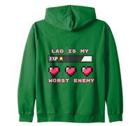 El retraso es mi peor humor de juego enemigo Sudadera con Capucha