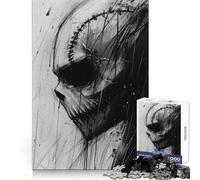 El Rey Calabaza Boceto Rompecabezas de 1000 Piezas Rompecabezas para Adultos Regalos Reforzar la Memoria Tiempo Sereno Borde Calidad Artículo Deseo de Santa 38x26cm