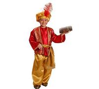 El Rey del Carnaval Disfraz de PAJE Real Rojo para Niño