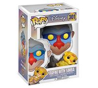 El Rey León Funko Figura Rafiki con Simba Bebe 9Cm