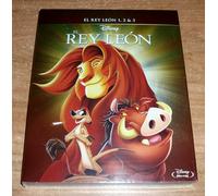 El Rey Leon (The Lion King) (Blu-ray) Pack 3 Peliculas: Rey Leon + El Tesoro de Simba + Hakuna Matata