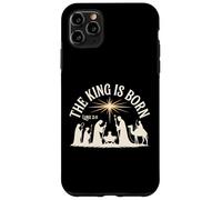 El Rey Nace Lucas 2:11 Belén Escena de Navidad Carcasa para iPhone 11 Pro MAX