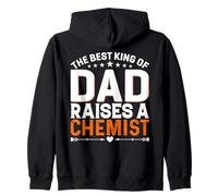El Rey papá cría a un Padre de Ciencia química Sudadera con Capucha