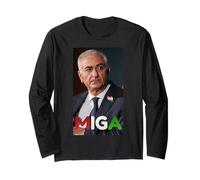 El Rey, Reza Pahlavi, IRÁN, Libre, Bandera, LEÓN, ÚLTIMA Batalla Manga Larga