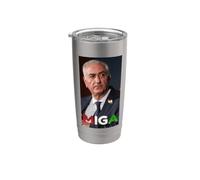 El REY, Reza PAHLAVI, IRÁN, Libre, BANDERA, LEÓN, ÚLTIMA BATALLA Vaso térmico de acero inoxidable de doble pared
