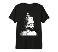 El Rey Stands Haile Selassie Crown Camiseta Premium