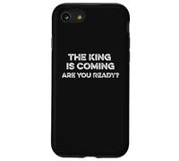 El rey viene, ¿estás listo? Revelaciones Cristo Regreso Carcasa para iPhone SE (2020) / 7 / 8