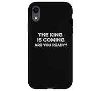 El rey viene, ¿estás listo? Revelaciones Cristo Regreso Carcasa para iPhone XR