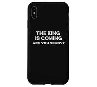 El rey viene, ¿estás listo? Revelaciones Cristo Regreso Carcasa para iPhone XS Max