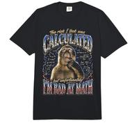 El Riesgo Que tomé fue calculado, Pero Soy Malo en matemáticas Gracioso Comfort Colors Adult Heavyweight T-Shirt