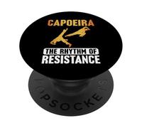 El Ritmo de la Resistencia Capoeira PopSockets PopGrip Adhesivo