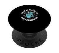 El Ritmo detrás de los revolucionarios Bateristas de adoración Cristiana PopSockets PopGrip Adhesivo