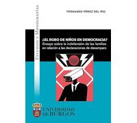 ¿El robo de niños en democracia? Ensayo sobre la indefensión de las familias en relación a las declaraciones de desamparo: 66 (Estudios y Monografías)