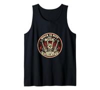 El Rock no es Solo música, es una Forma de Vida Camiseta sin Mangas