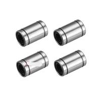El rodamiento deslizante lineal 4PCS LM13UU 13X23X32MM es adecuado for máquinas herramienta, impresoras 3D y otros equipos