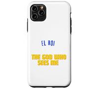 EL ROI. El Dios que me ve. ¡Dios te ve! Cristiano, Alegría Carcasa para iPhone 11 Pro Max