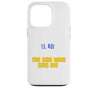 EL ROI. El Dios que me ve. ¡Dios te ve! Cristiano, Alegría Carcasa para iPhone 13 Pro