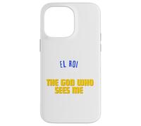 EL ROI. El Dios que me ve. ¡Dios te ve! Cristiano, Alegría Carcasa para iPhone 14 Pro Max