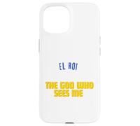 EL ROI. El Dios que me ve. ¡Dios te ve! Cristiano, Alegría Carcasa para iPhone 15