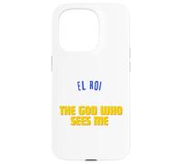 EL ROI. El Dios que me ve. ¡Dios te ve! Cristiano, Alegría Carcasa para iPhone 15 Pro