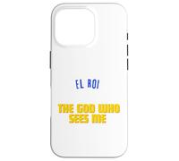 EL ROI. El Dios que me ve. ¡Dios te ve! Cristiano, Alegría Carcasa para iPhone 16 Pro