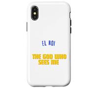 EL ROI. El Dios que me ve. ¡Dios te ve! Cristiano, Alegría Carcasa para iPhone X/XS