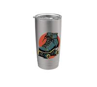 El Roller a la francesa: Los patines de ruedas Vaso térmico de acero inoxidable de doble pared