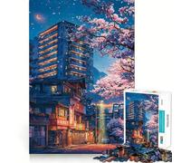 El Rompecabezas Sakura Bloom de 1000 Piezas desarrolla la Memoria desarrolla la diversión fortalece los Bordes Lisos y Encaja a la perfección Una Forma Divertida de llenar Las Horas Libres (38x52cm)