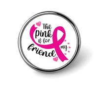 El rosa es para mi madrina. Conjuntos de pines esmaltados. Lucha contra el cáncer. Pines de guerreros con cinta rosa para mochilas. Pins de cinta rosa para supervivientes de cáncer. Conjunto de pin