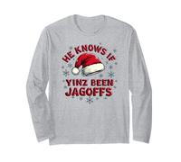 Él Sabe si Yinz ha Sido Jagoffs Manga Larga