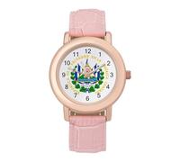 El Salvador - Reloj personalizado para mujer, correa suave, regalo para cumpleaños, día de San Valentín, Estilo:, regular, MHXYZHW