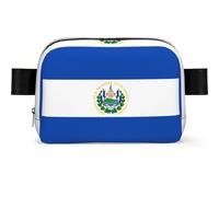 El Salvador - Riñonera impermeable para hombres y mujeres, riñonera ajustable para viajes, bolsa cruzada ligera para correr, gimnasio