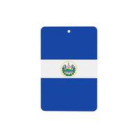 El Salvador - Tarjetas ambientadoras para coche, 6 piezas, cartulina perfumada, decoración para coches, dormitorios, armarios