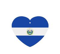 El Salvador - Tarjetas ambientadoras para coche, juego de 4 piezas, para automóviles y hogar, fragancia de lavanda de larga duración