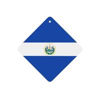 El Salvador - Tarjetas ambientadoras para coche, juego de 4 piezas, para automóviles y hogar, fragancia de lavanda de larga duración