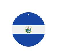 El Salvador - Tarjetas ambientadoras para coche, juego de 4 piezas, para automóviles y hogar, fragancia de lavanda de larga duración