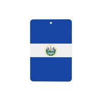El Salvador - Tarjetas ambientadoras para coche, juego de 4 piezas, para automóviles y hogar, fragancia de lavanda de larga duración