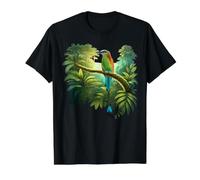 El Salvador Torogoz Bandera Nacional Pupusas Salvadoreñas Camiseta gráfica económica, Hombre, Negro, S
