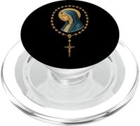 El Santo Rosario - Virgen María Oración - Católico PopSockets PopGrip para MagSafe