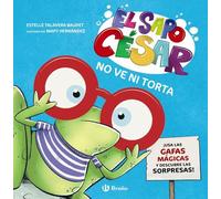 El sapo César no ve ni torta: ¡Usa las gafas mágicas y descubre las sorpresas! (Castellano - A PARTIR DE 3 AÑOS - MANIPULATIVOS (LIBROS PARA TOCAR, JUGAR Y PINTAR), POP-UPS - Otros libros)