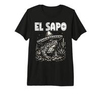 EL Sapo Rana Mexicana del Desierto Sonora Curación Espiritualidad Yoga Camiseta Premium