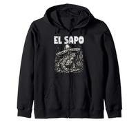 EL Sapo Rana Mexicana del Desierto Sonora Curación Espiritualidad Yoga Sudadera con Capucha